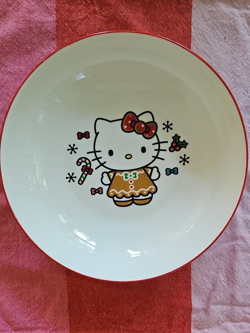 Hello Kitty Festive Holiday Bowl